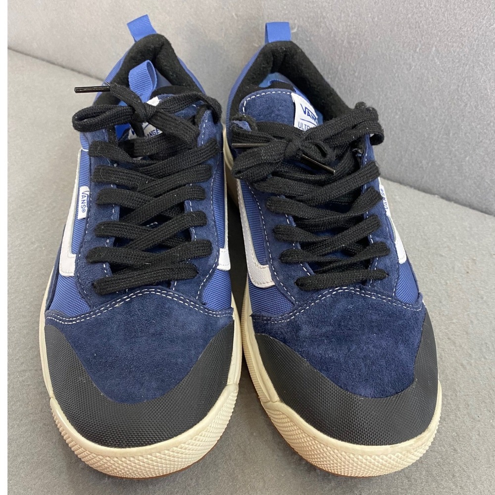 Vans UltraRange MTE Blue Black Suede Insulated Sneakers Mens 9 UltraCush Sole